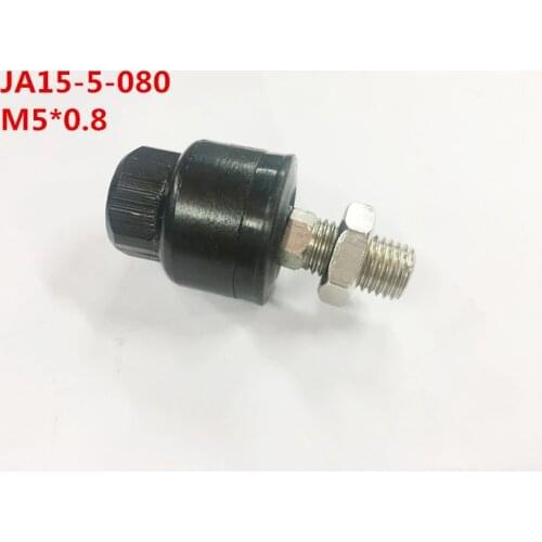 Free shipping 2 pcs Floating Joint M5x0.8mm Female to Male Thread Pneumatic Cylinder Piston Clevis JA15-5-080