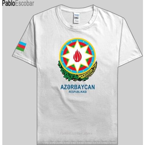 Azerbaijan Azerbaijani men t shirts fashion jerseys nation team 100% cotton t-shirt clothing tees country sporting AZE
