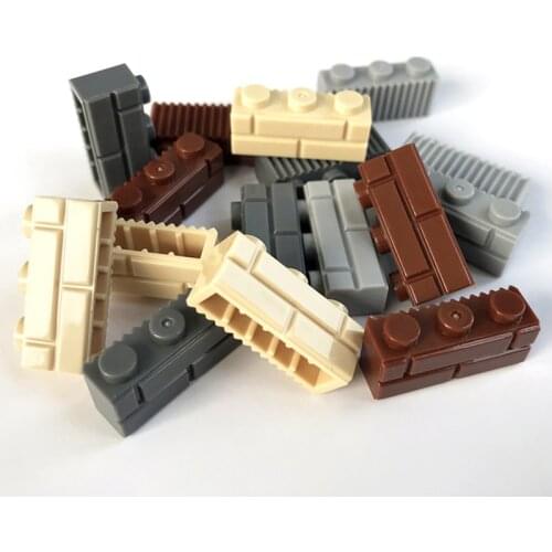 240pcs DIY Building Blocks Thick wall Figures Bricks 1x3 Dots Educational Creative Size Compatible With Brand Toys for Children