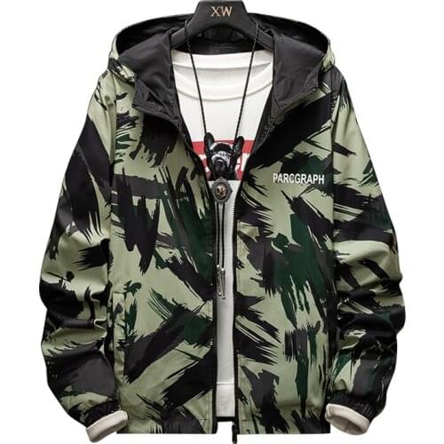 LES KOMAN Maple Printing Spring Autumn New Men Jacket Casul Streetwear Hooded Coats Outwear Doublesides Regular S-5XL