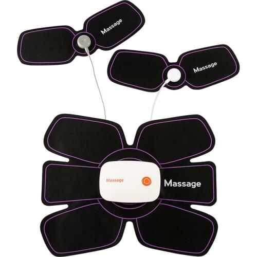 Free shipping Abdominal Massager App Smart Abdominal Stickers Pulse EMS Abdominal Fitness Instrument Belly Contracting Body