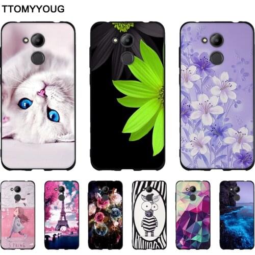 Soft Silicone Phone Case For Huawei Honor 6C Pro TPU Back Cover For Huawei Honor V9 Play JMM-AL00 AL10 Print Painted Shells Bags