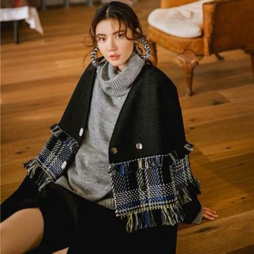 Autumn Winter Coat Women Clothes 2020 Korean Real Fur Coat Female Wool Jacket Vintage Long Tops Woolen Coat Manteau Femme ZT4695