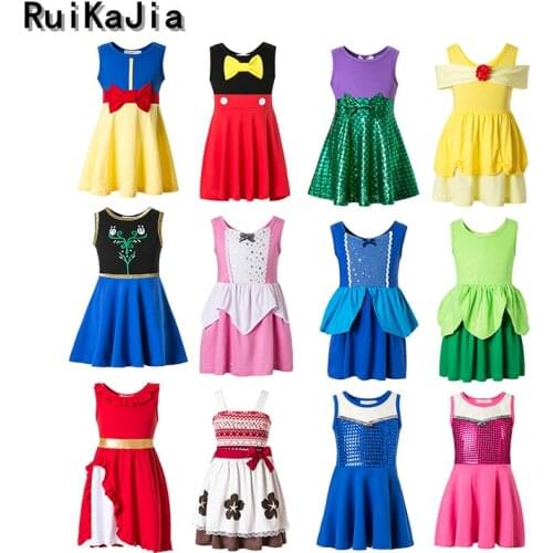 Girls dress moana party winter girl princess wedding dresses newborn girl clothing tutu dresses for girls tutu tulle