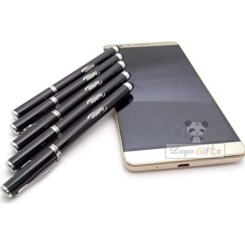 Hot unique personalized Anniversary souvenirs great quality stylus pen customized with any company logo/design/text/email 50pcs