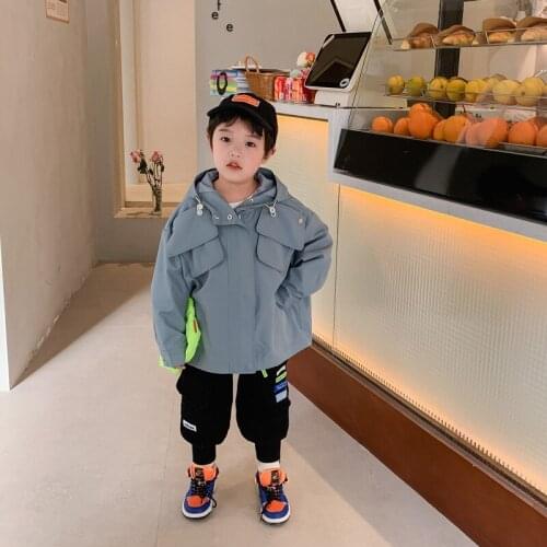 Luxury Zipper Spring Autumn Boy Coat Overcoat Top Kids Costume Teenage Gift Children Clothes High Quality Plus Size