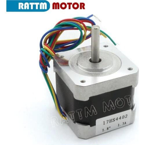 Nema17 CNC Stepper Motor 17HS4402 L40mm/60 Oz-in/40Ncm 1.3A two-phase four-wrie