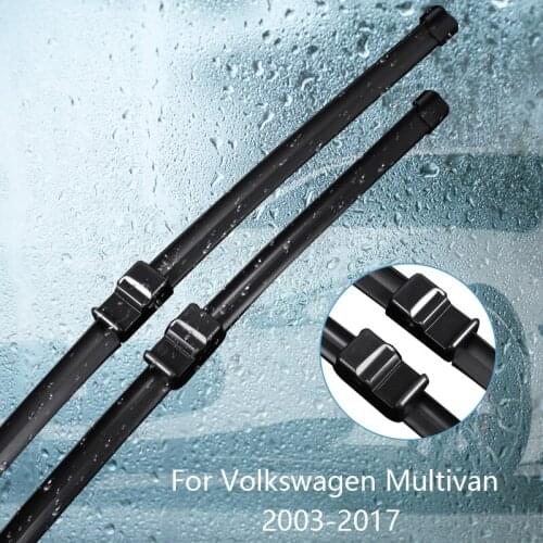 Wipers Blade For Volkswagen Multivan 2003 2004 2005 2006 2007 2008 2009-2017 Car Accessories For Auto Rubber Windscreen Wiper