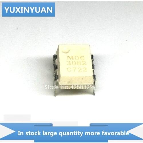 YUXINYUAN 10PCS/LOT MOC3082 MOC 3082 C3082 OC3082 DIP6 in stock in stock