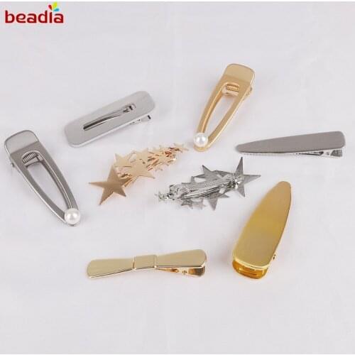 1PC Star Metal Hairpins Girls Barrette Hair Clips Hairgrip for Women Romantic Wedding Bridal Hair Styling Accessories DIY Decor