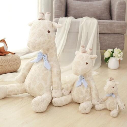 1pc 22/35/55cm Cute Soft Giraffe Plush Toys Soft Stuffed Animal Deer Plush Doll Baby Kids Toy Children Birthday Gift
