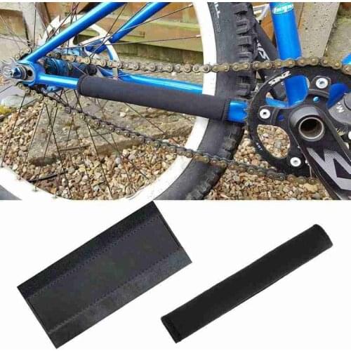 1Pc Mountain Bike Neoprene Chain Protection Sticker Bicycle Frame Chain Protection Pad Bicycle Guard Riding Equipment