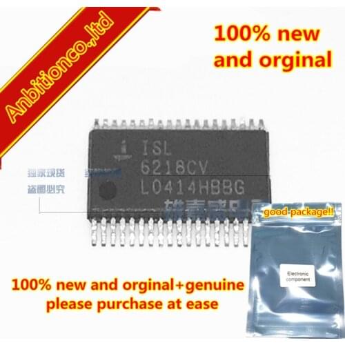 2-10pcs 100% new and orginal ISL6218CVZ-T ISL6218CVZ 6218CV TSSOP38 Precision Single-Phase Buck PWM Controller for In in stock