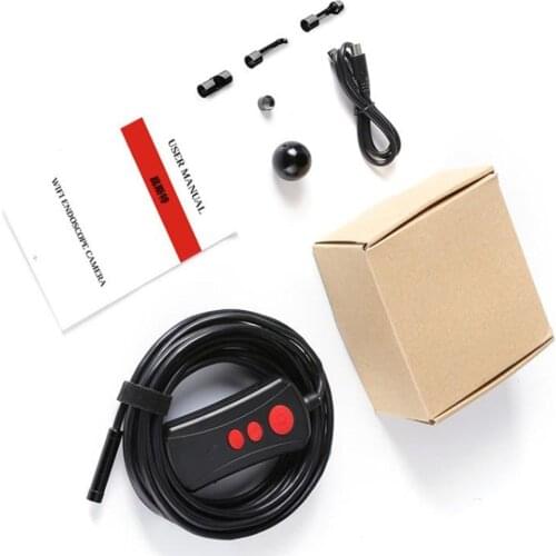 5MP 1080p 140 Degree Wide Angle Wireless WIFI Endoscope Camera CMOS Borescope