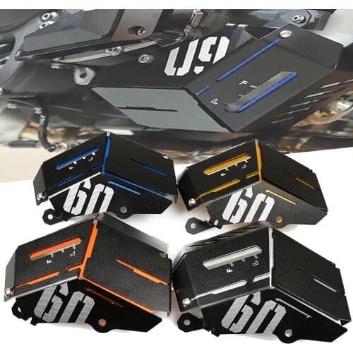 Motorcycle Water Coolant Recovery Tank Shield Guard Radiator Side Cover Protector For YAMAHA MT-09 MT09 FZ-09 FZ09 2014-2016 15