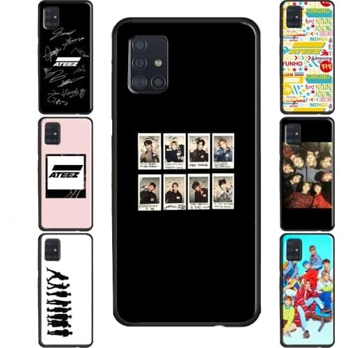 KPOP ATEEZ Case For Samsung Galaxy S10 S8 S9 Plus S20 FE S21 Ultra S10e Note 20 Ultra Note 9 10 Plus