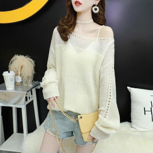 Cheap wholesale 2021 spring summer autumn new fashion casual warm nice women Sweater woman female OL pull over sweater BAy113