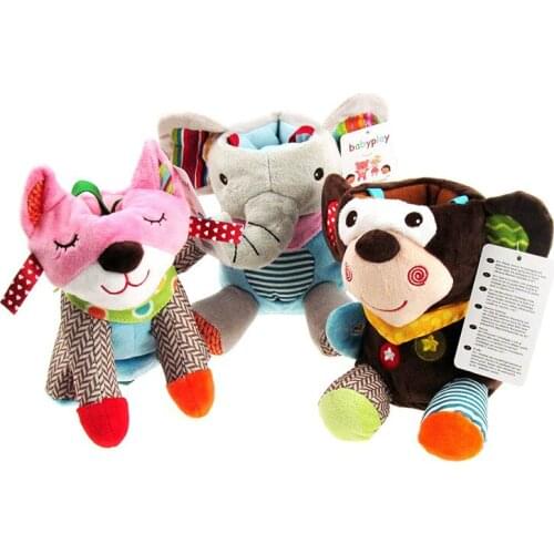 The child The new cute soft plush insulation Monkey Elephant Kitty Bottle Set Kettle Bag Bottle Cover baby