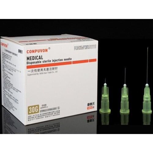 Eyelid Tools Painless small needle 4/13/25mm painless beauty ultrafine 30G * 4mm 30G * 13mm 30G * 25mm syringes Needles 100pcs
