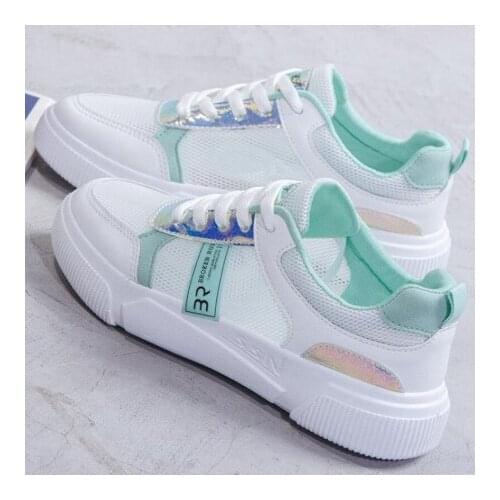 Women Casual Shoes Autumn Breathable Wedge Heels Woman White Platform Shoes Womens High Heels Shoes For Women Shoes Sneakers