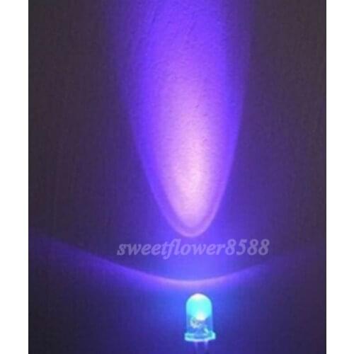 NEW 200pcs 3mm Purple UV LED Lamp Ultra Bright Led Light Bulb Uv Purple Led 3mm Free Shipping