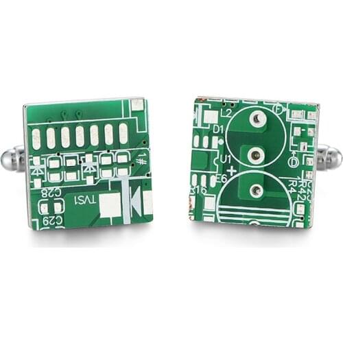 WN new high quality clothing accessories brass men Cufflinks French fashion design square board Cufflinks senior engineer