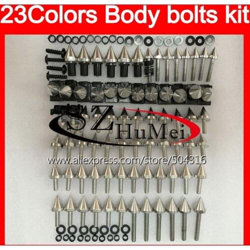 Fairing bolts full screw kit For HONDA CBR929RR 00 01 CBR900RR CBR 929 RR 900RR CBR929 RR 2000 2001 Windscreen bolt screws Nuts
