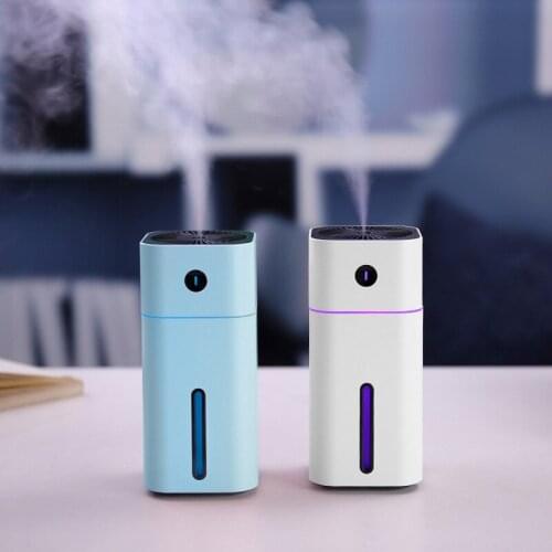 ELOOLE 180ml Portable Air Humidifier Mist Maker Humidification Aroma Essential Oil Diffuser With Colorful Light For Car Home