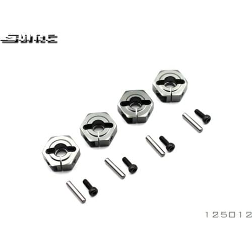 SN-RC 125012 1:10 RCAccessories OPTION ALU WHEEL HUB 12mm(4)