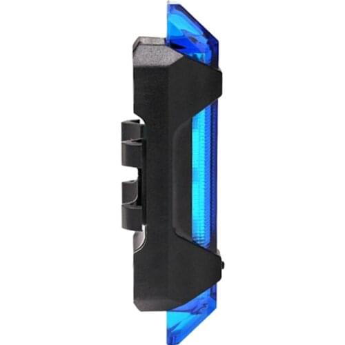 Bike Cycle Rear Back Tail Saddle Mount LED Safety Light Lamp Waterpr