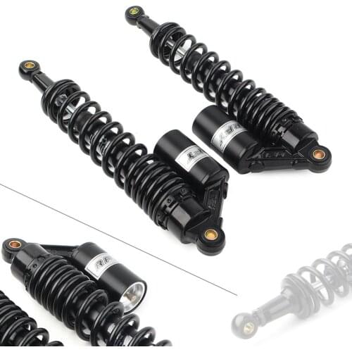 15.75'' 400mm Motorcycle Rear Air Shock Absorbers Suspension Replacement For Honda Yamaha Universal