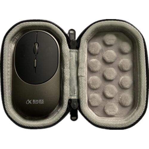 Protection Hard Shell Travel Bag Carrying Case for iFLY TEk Voice Mouse Lite M210 Wireless Mouse Storage Box