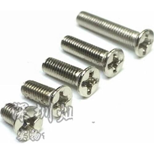 100pcs/lot M3 Series Screw Flat Head with Cap M3*6mm M3* 8 10 12 mm M3*16MM Large Headed Nail M3x 5 8 10 12 16 mm Hot
