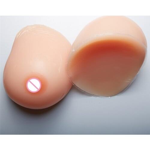 3200g/pair Huge Natural Hanging Silicone Breast Forms CD/TD Fake Breast Crossdresser Shemale Artificial Boobs 48E/50DD/52D