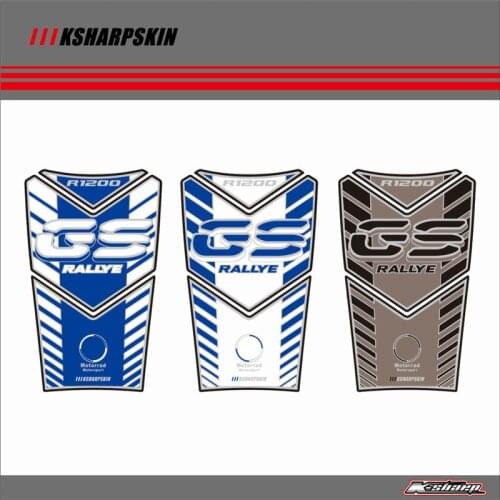 3D ADESIVI Sticker Decal Emblem Protection Tank Pad Cas Cap Fit FOR BMW R1200GS LC R1200 GS RALLYE 2017 2018
