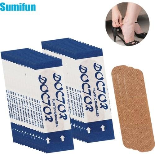 50pcs Breathable Waterproof First Aid Bandage Non-woven Medical Adhesive Wound Dressing Band Aid Bandage Wound First Aid Plaster