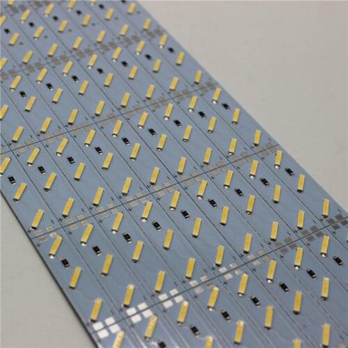 50pcs Ultra Bright Led Bar Light DC24V 36SMD 7020 0.5m Hard Rigid Led Strip Showcase Home Party Shop Lamp +U Aluminum Alloy Slot