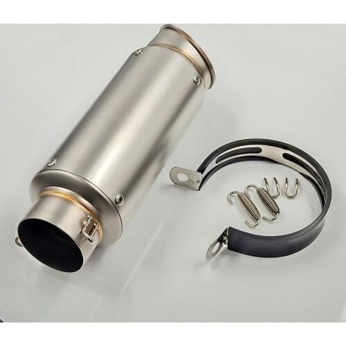 61MM S1000 RR Universal Motorcycle Exhaust Muffler Escape Moto with db killer For BMW S1000RR GSXR YZF R R6 Ninja Motorbike