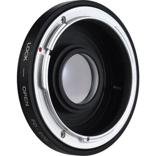 Fd-eos Lens Mount Adapter Camera Lens Adapter Ring W/ Optical Glass Focus Infinity Fd Lens To Eos Ef Mount Body For Canon Camera