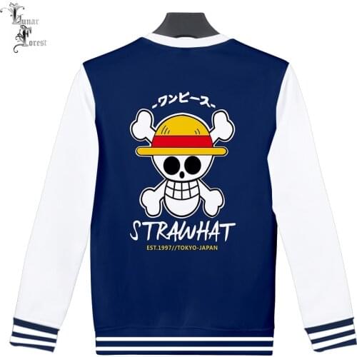 One-Piece 3D Printing T-shirt Fashion Round Neck Long Sleeve Popular Japanese Anime Streetwear Plus Size