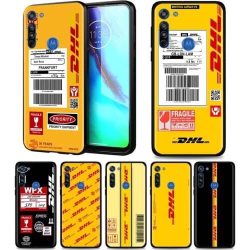 Phone Case for Motorola Moto G8 G9 Edge Plus G Power Play E6s E Plus One Black Soft Shell DHL Express Cover