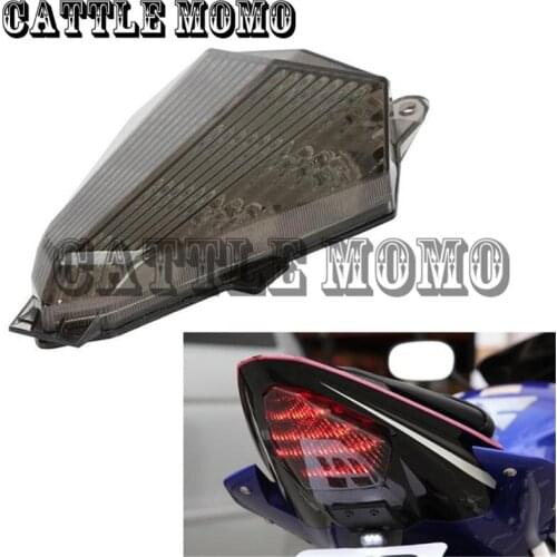 Led Tail Light For Yamaha R6 2006 2007 2008 2009 2010 2011 Motorcycle Rear Brake LED Light Turn Signal Light Lamp Integrated