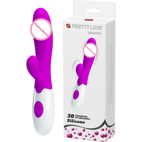 Pretty Love 30 Speed Dildo Rabbit G Spot Vibrator Sex Toys for Woman Sex Products Erotic Toys Clitoris Stimulator