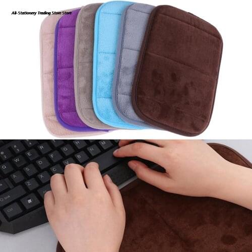 Keyboard Pad Ultra Memory Cotton Soft Sweat-absorbent Anti-slip Wrist Elbow Mat Pad for Office Desktop Computer Table 20*30cm