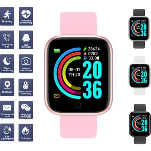 Multifunction Bluetooth-Compatible Smart Wristband V4.0 Heart Rate Blood Pressure Smart Sports Watch Cycling Fitness Wristwatch