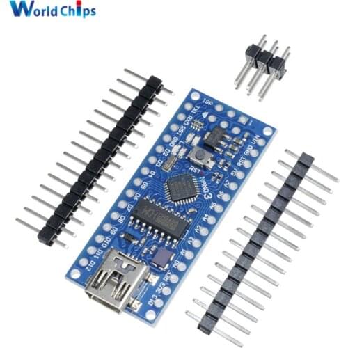 ATmega168 CH340 CH340G Nano V3.0 3.0 Mini USB UART Board 16Mhz 3.3V 5V Microcontroller Micro Controller Module For Arduino