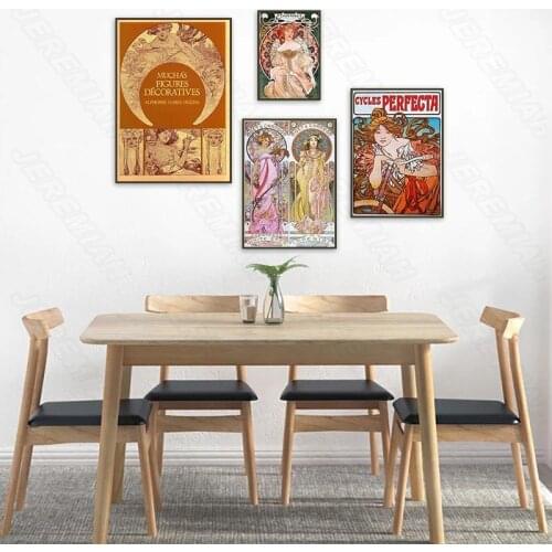 Retro Character Still Life Poster Nordic Style Wall Waterproof Ointa Canvas Art Painting Modern Living Room Bedroom Decoration