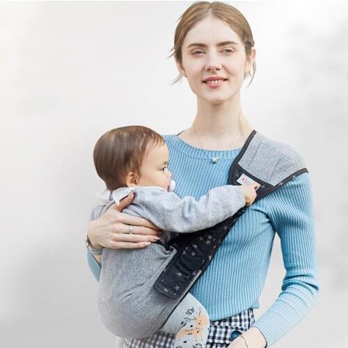 Printed Baby One-shoulder Sling Spring and Summer Treasure Mother Baby-care Artifact Portable One-shoulder Baby-care Backpack