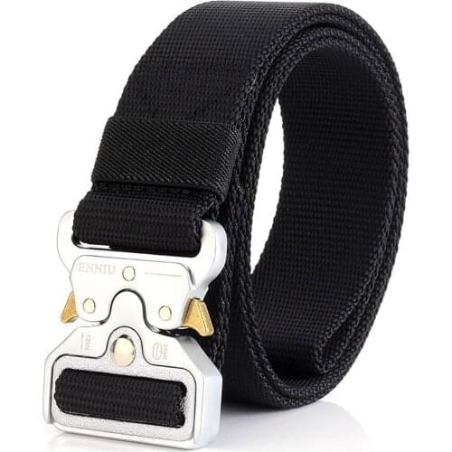 Tactical Gear Heavy Duty Belt Nylon AL Alloy Buckle Swat Molle Padded Patrol Waist Belt Tactical Hunting Accessories