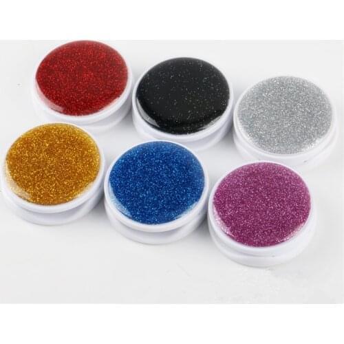 10pcs Glitter epoxy glue round pocket mobile phone folding stretch bracket Phone Holder